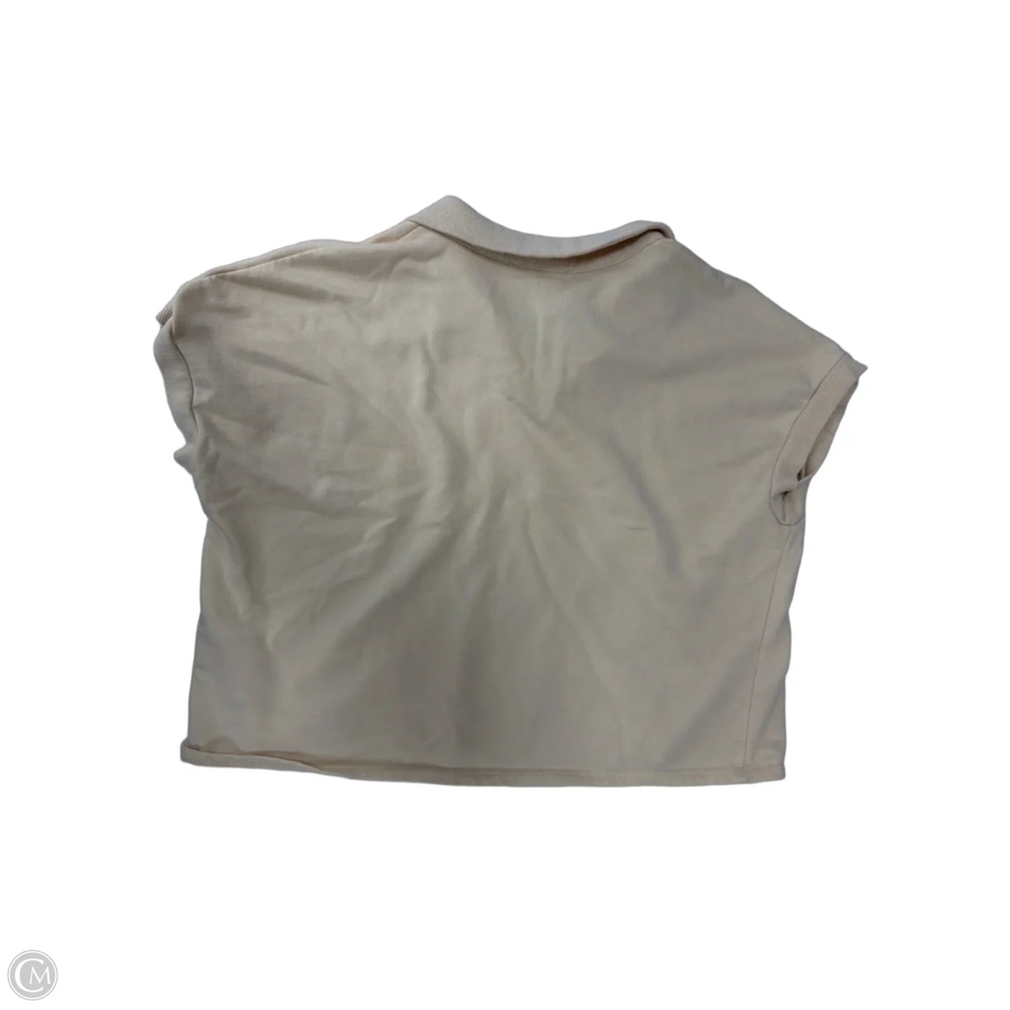 Top Sleeveless By Atelier In Cream, Size: S