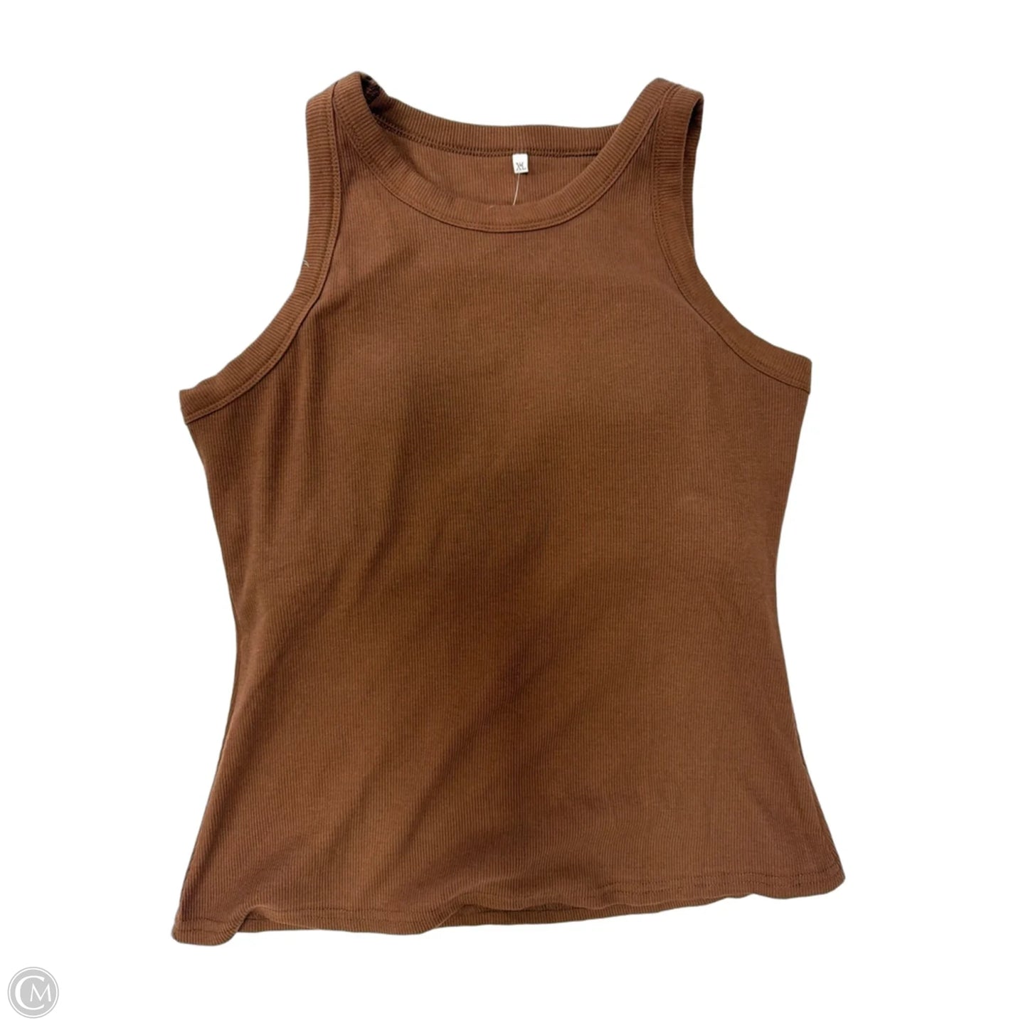 Tank Top By Clothes Mentor In Brown, Size: Xl