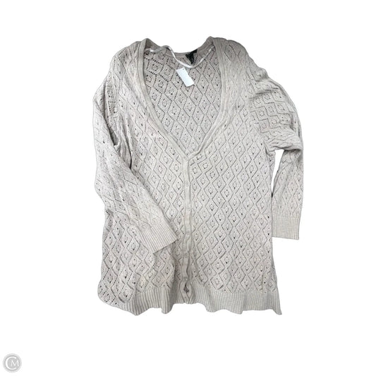 Cardigan By Torrid In Beige, Size: 5