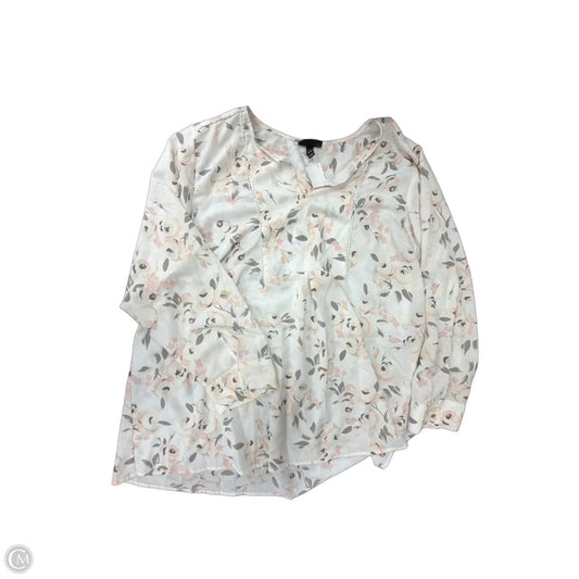 Top Long Sleeve By Lane Bryant In Multi-colored, Size: 3x