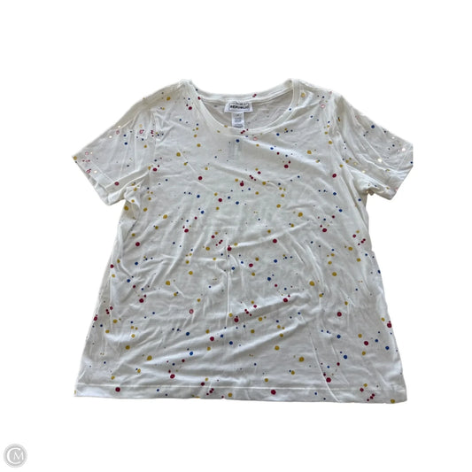 Top Short Sleeve By For The Republic In Multi-colored, Size: L