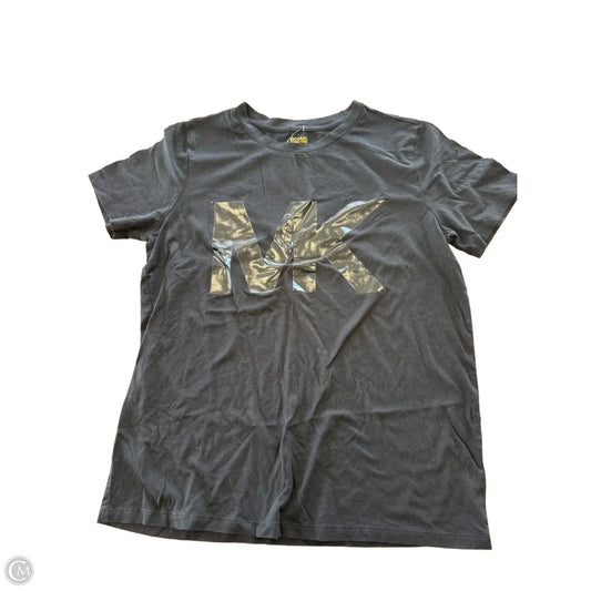 Top Short Sleeve By Michael By Michael Kors In Black, Size: S