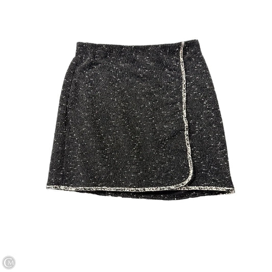 Skirt Mini & Short By Max Studio In Black & White, Size: M