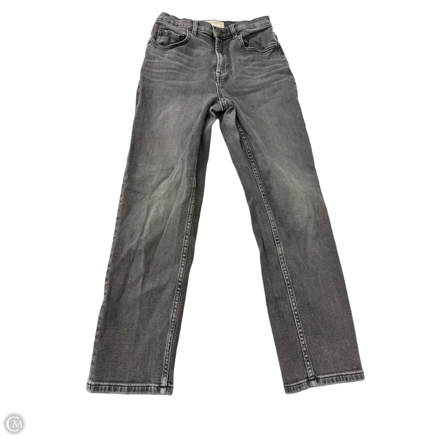 Jeans Cropped By Everlane In Grey Denim, Size: 4