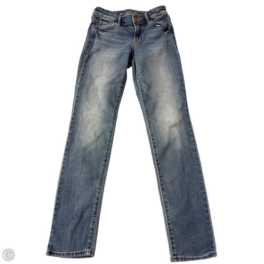Jeans Straight By Old Navy In Blue Denim, Size: 0
