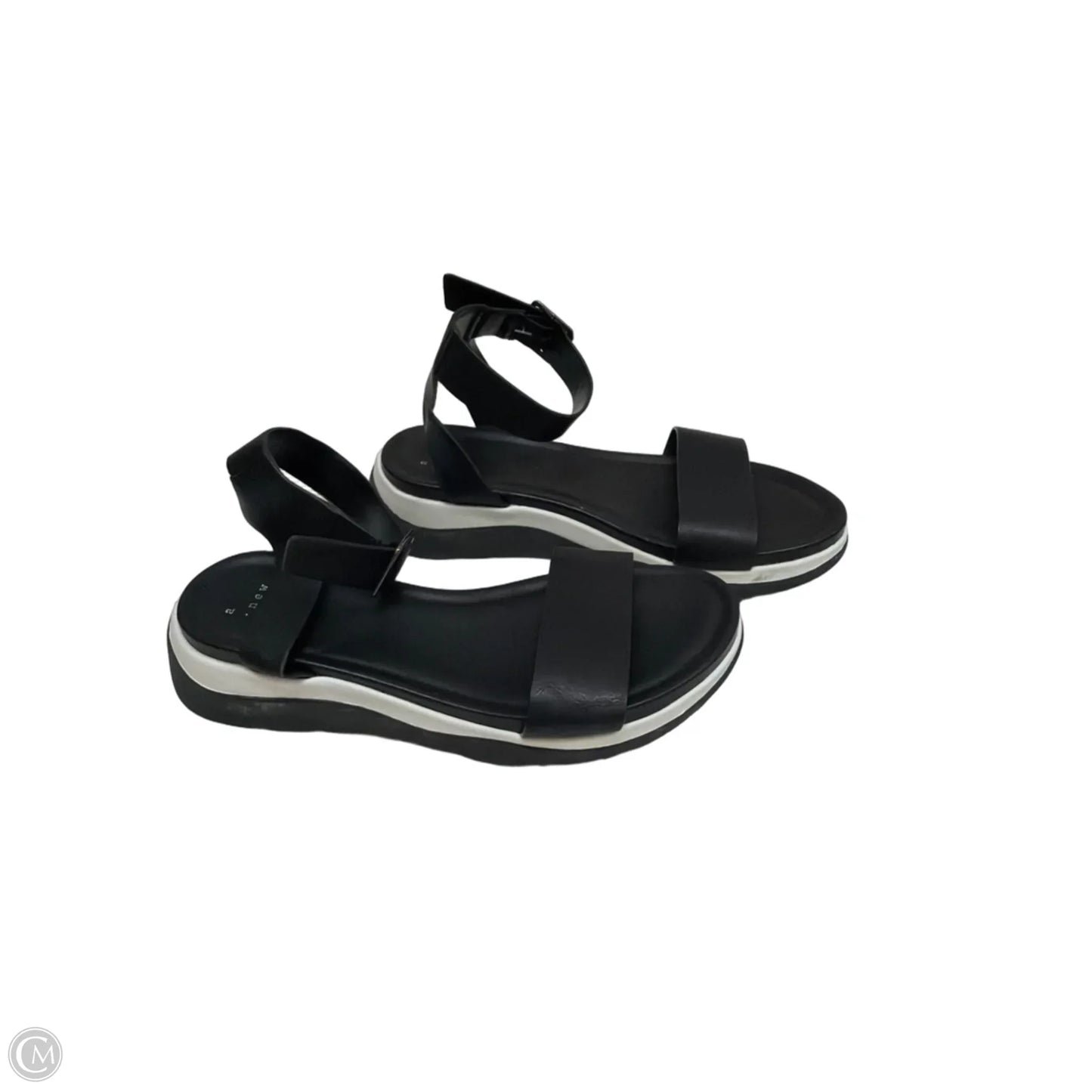 Sandals Flats By A New Day In Black, Size: 6.5