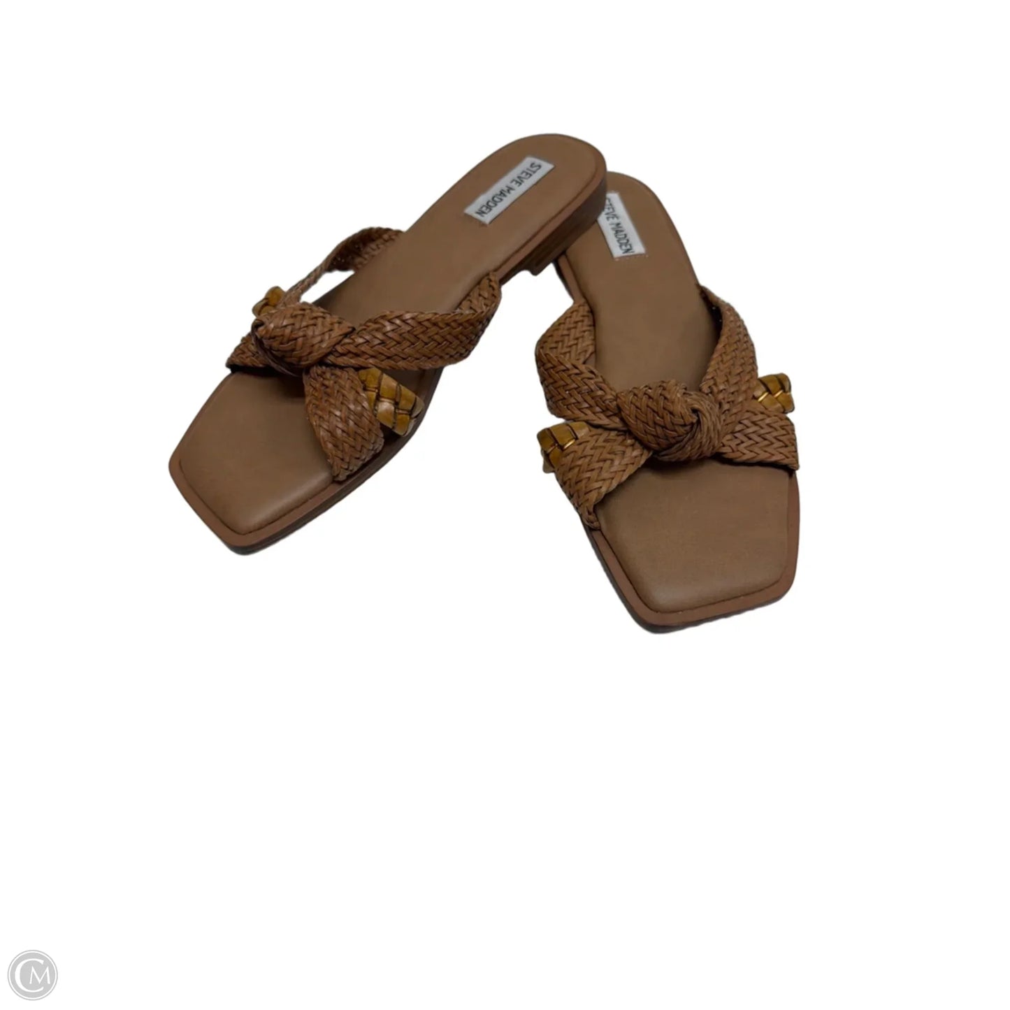 Sandals Flats By Steve Madden In Brown, Size: 9