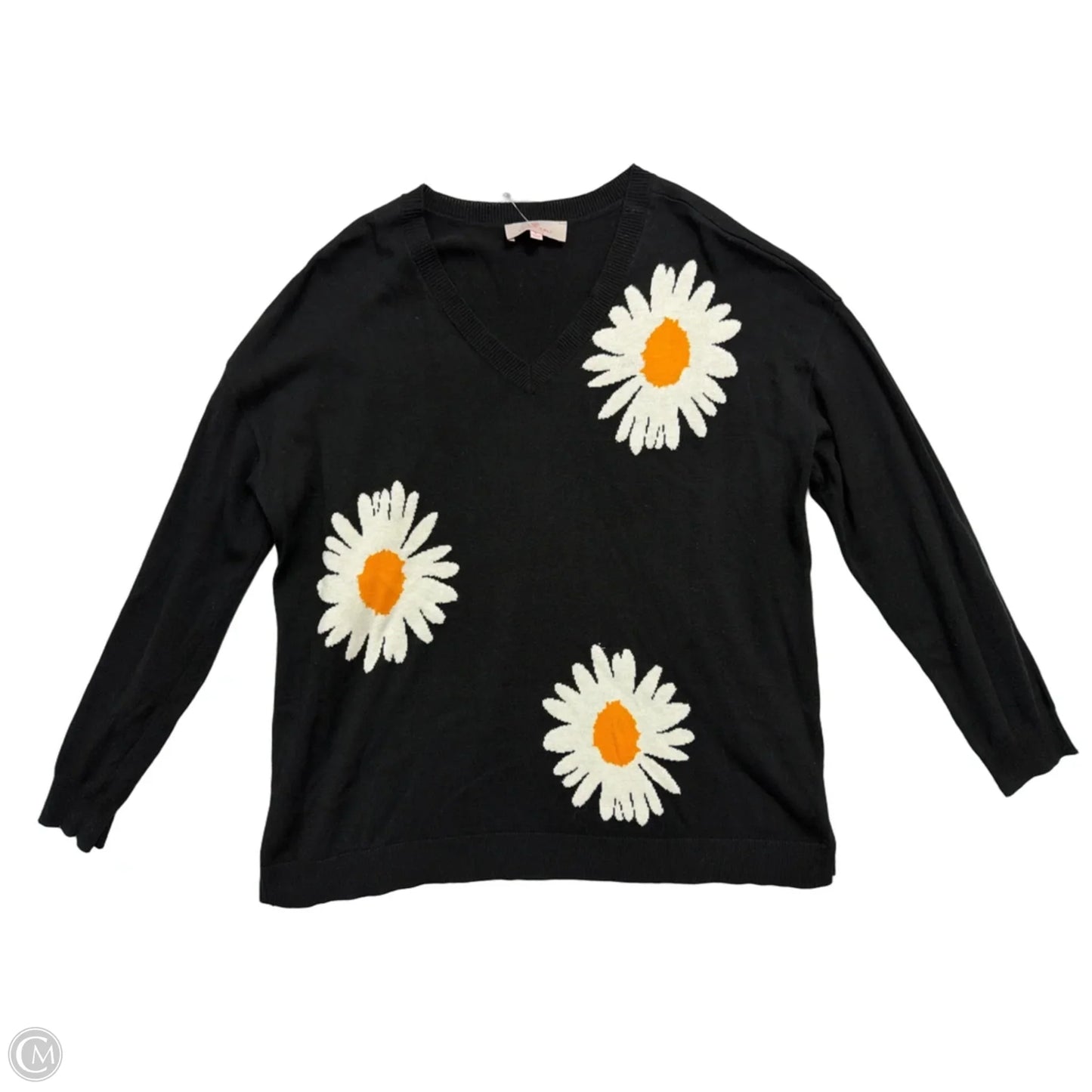 Sweater By Laurie Felt In Floral Print, Size: Xl