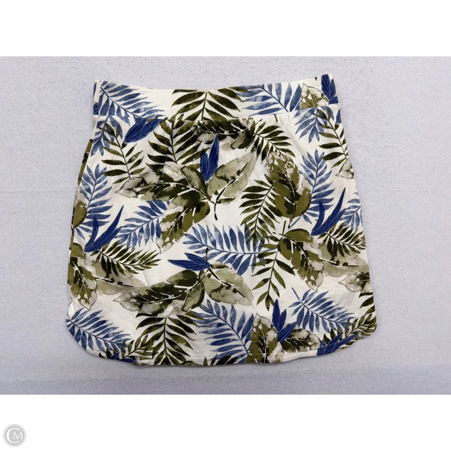 Skort By Croft And Barrow In Tropical Print, Size: S