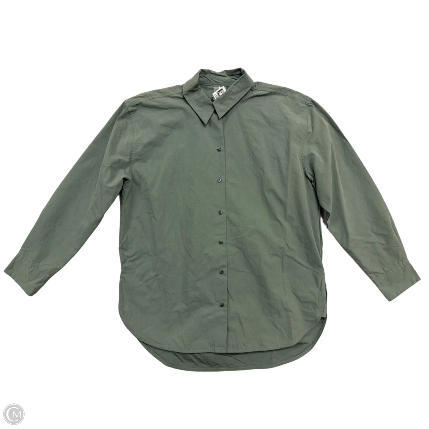 Top Long Sleeve By Calia In Green, Size: S
