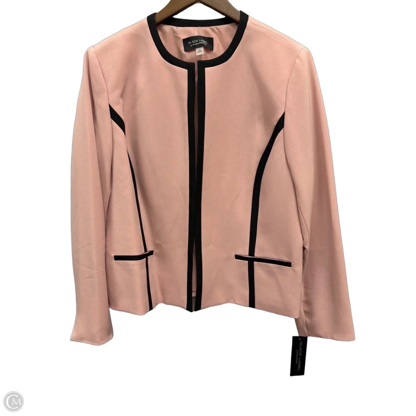 Blazer By Evan-picone In Pink, Size: Xl