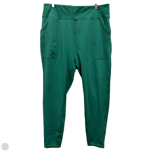 Athletic Pants By Popfit In Green, Size: 4x