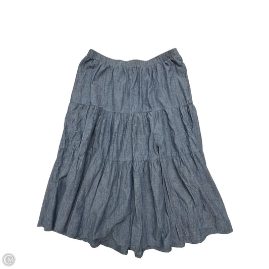 Skirt Maxi By Lane Bryant In Blue, Size: 1x