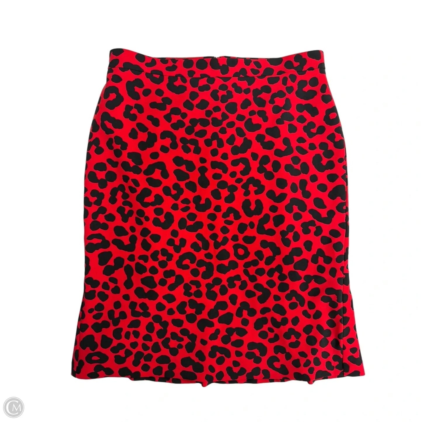 Skirt Maxi By Ann Taylor In Black & Red, Size: M