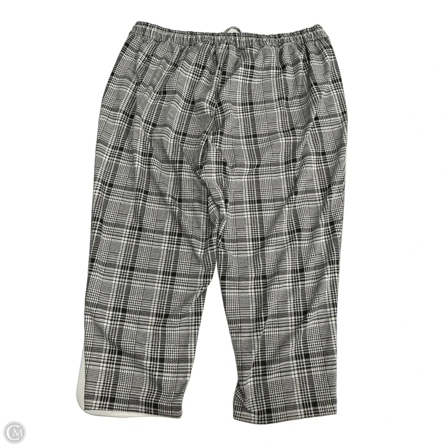 Pants Other By Ava & Viv In Checkered Pattern, Size: 3x