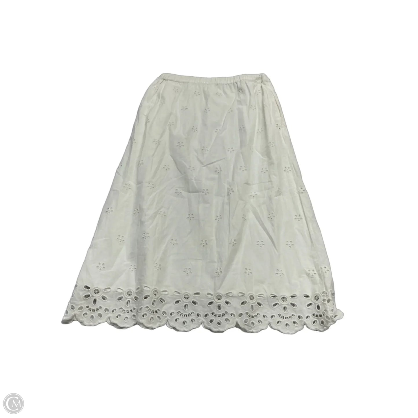 Skirt Midi By Old Navy In White, Size: S