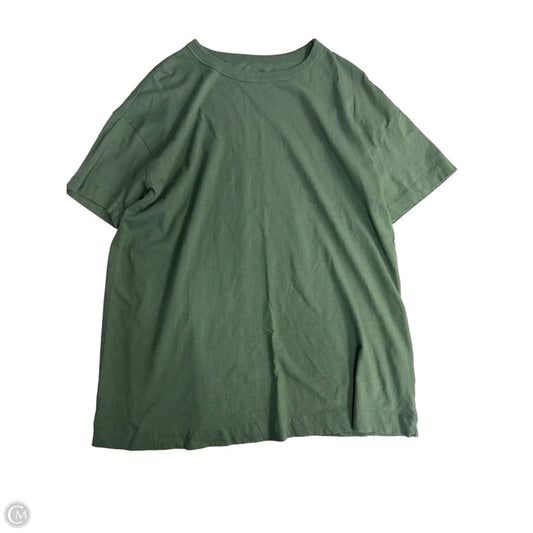 Top Short Sleeve By Old Navy In Green, Size: S
