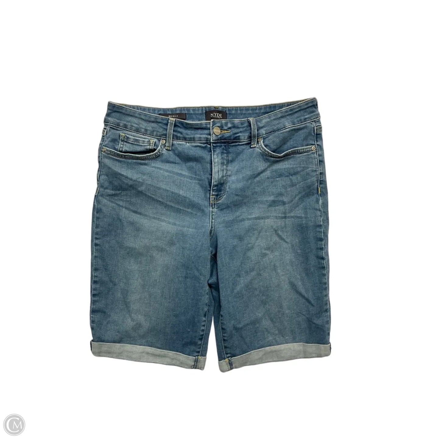 Shorts By Not Your Daughters Jeans In Blue Denim, Size: 12