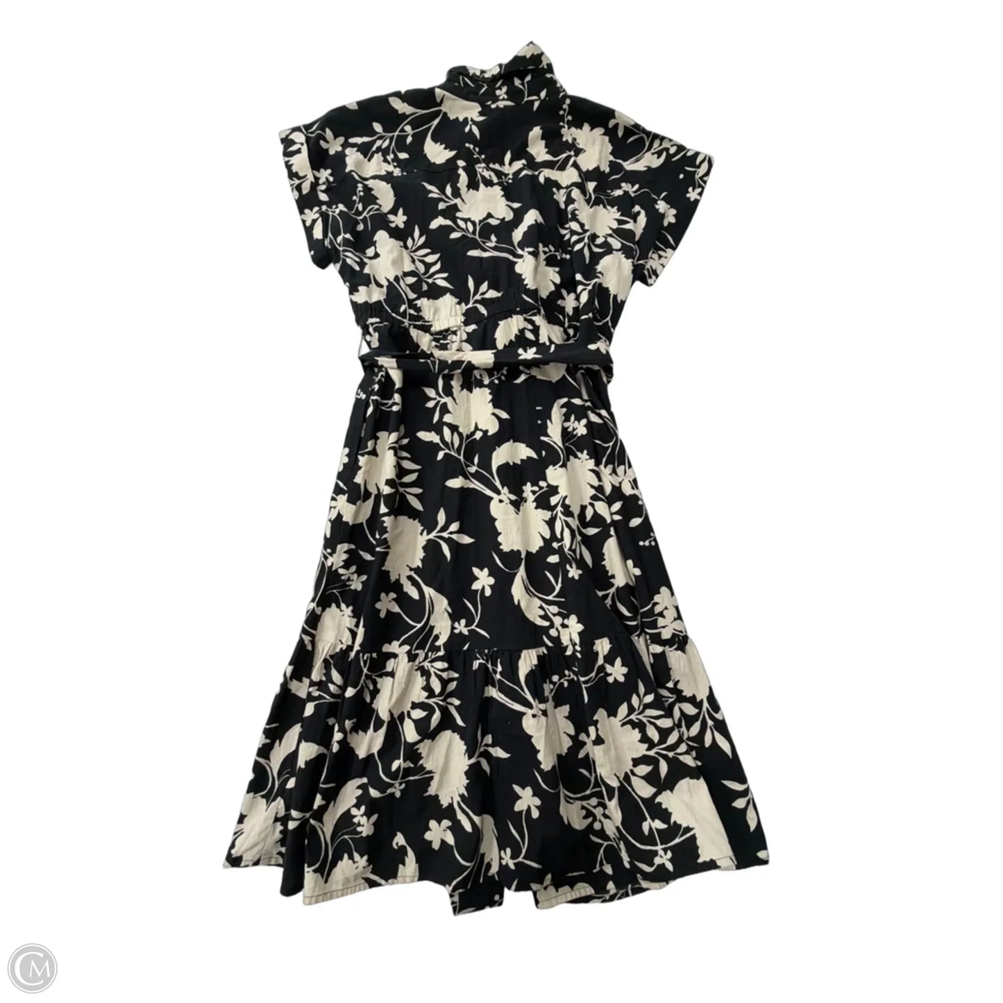 Dress Casual Midi By Ava & Viv In Floral Print, Size: 1x
