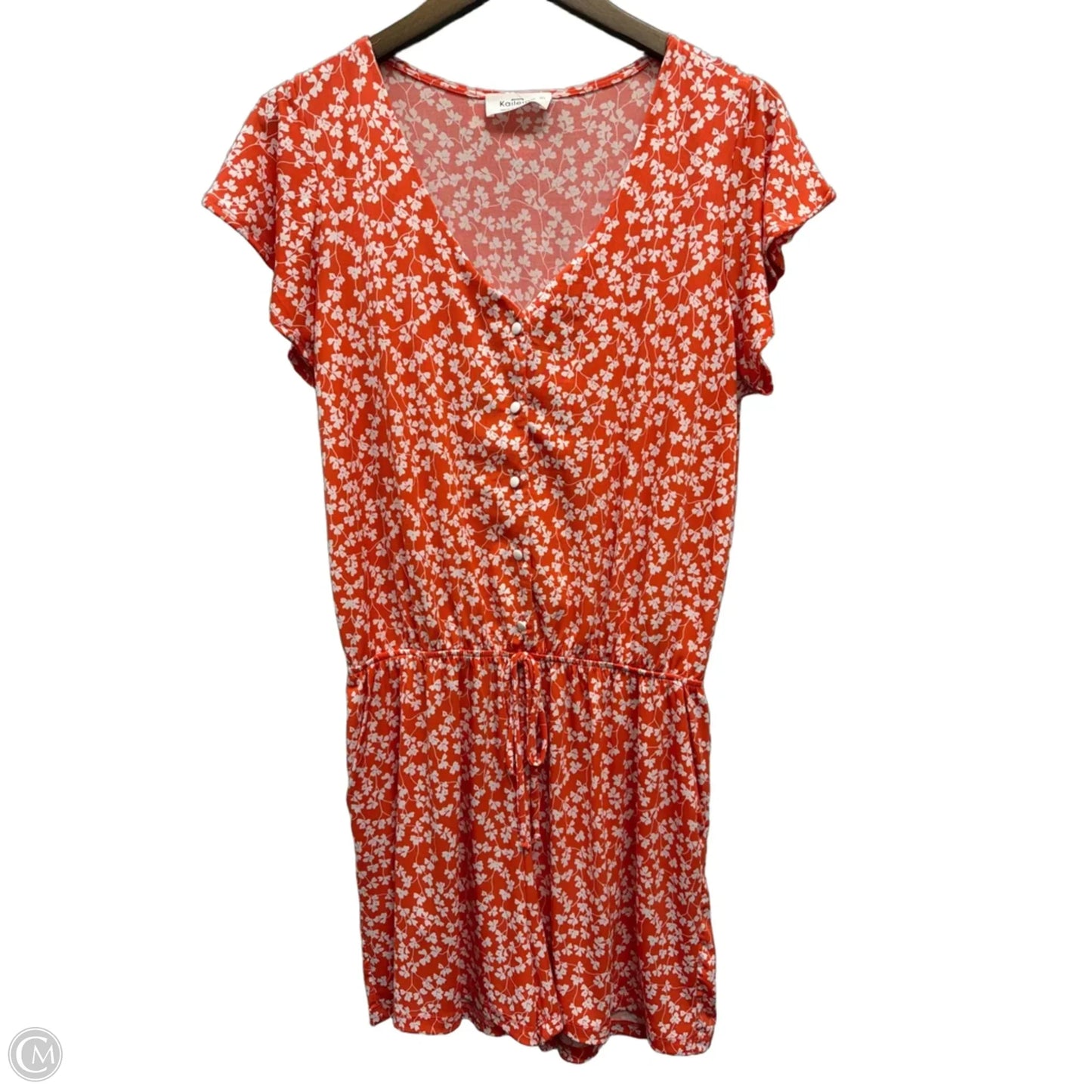 Romper By Kaileigh In Floral Print, Size: L