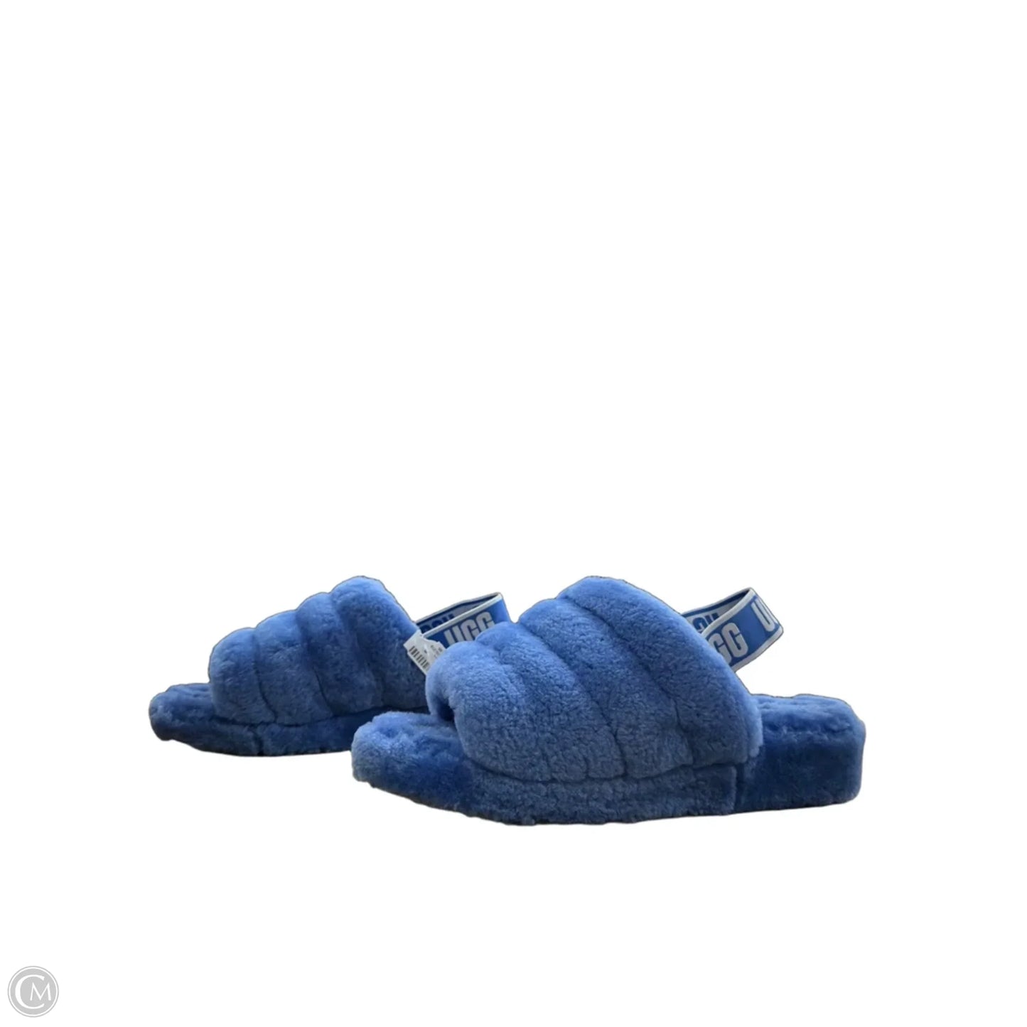 Sandals Designer By Ugg In Blue, Size: 9