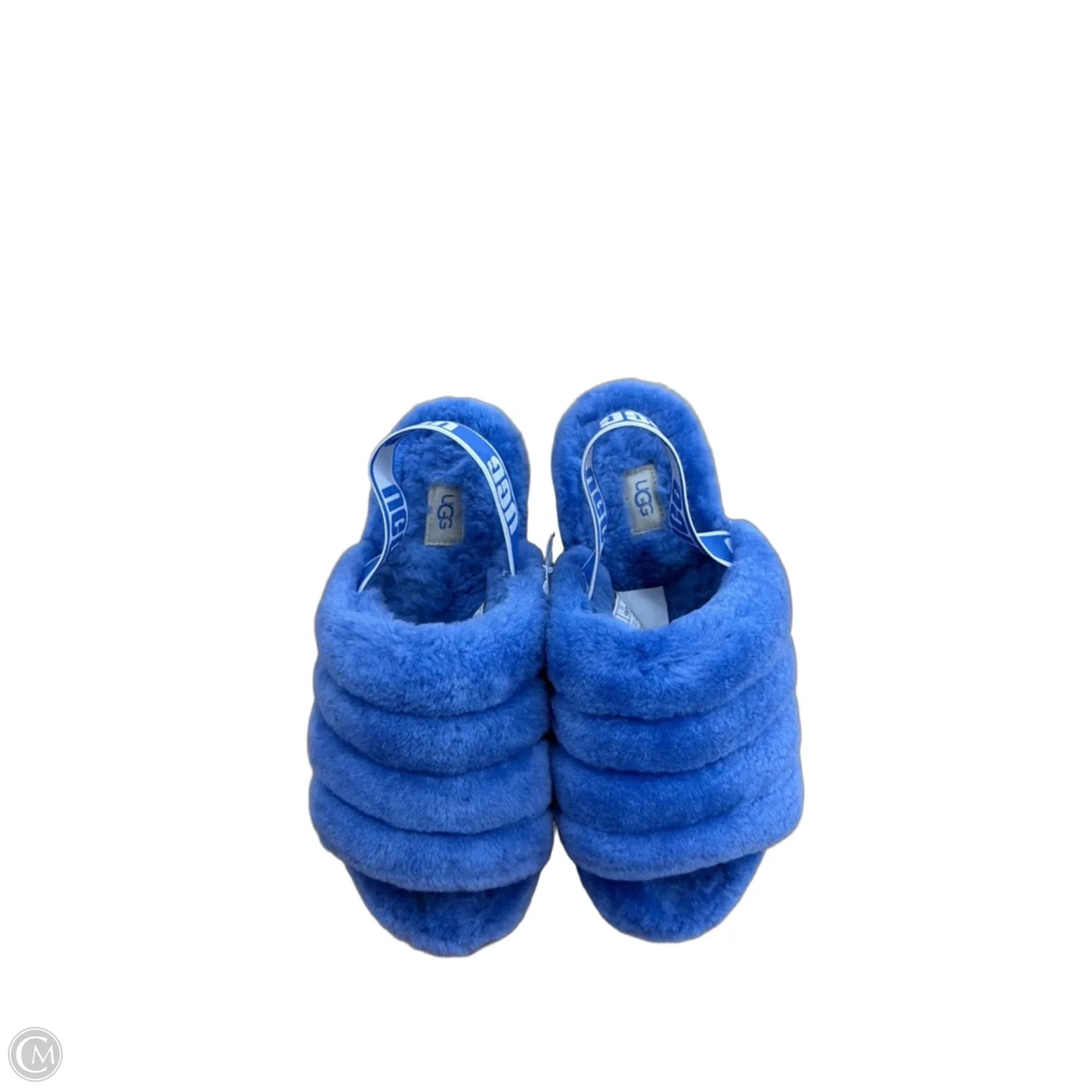 Sandals Designer By Ugg In Blue, Size: 9