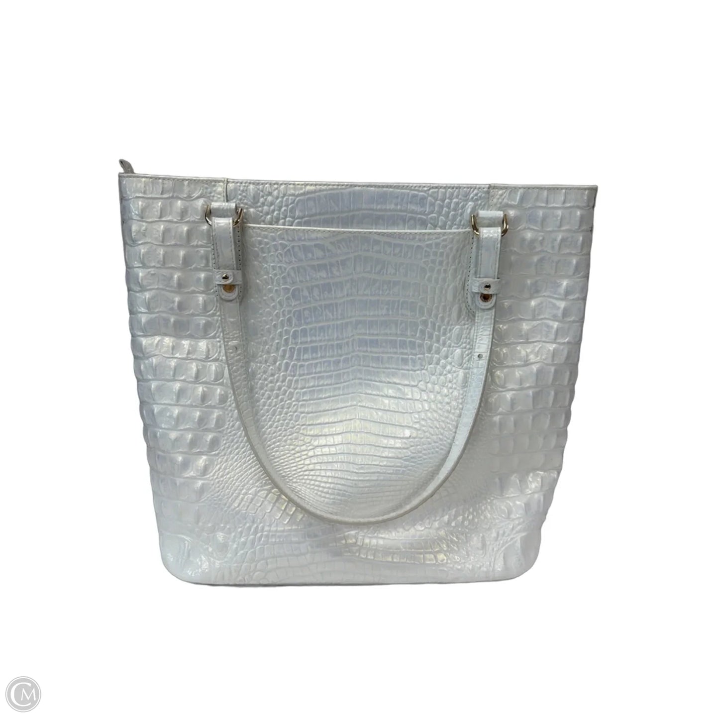 Handbag Designer By Brahmin, Size: Large