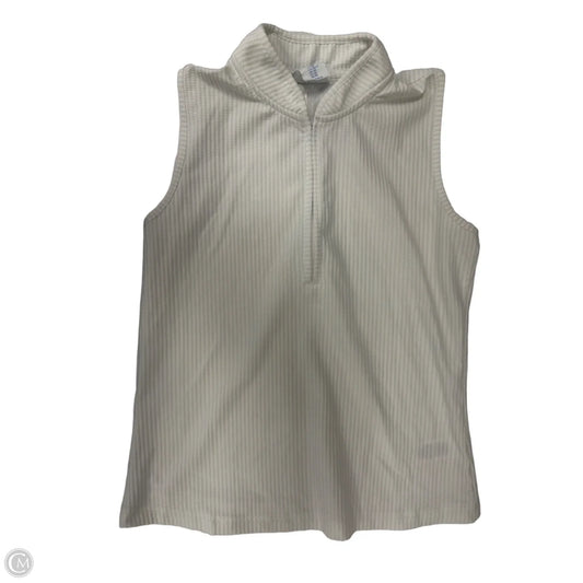 Athletic Tank Top By Sigrid Olsen In White, Size: Xs