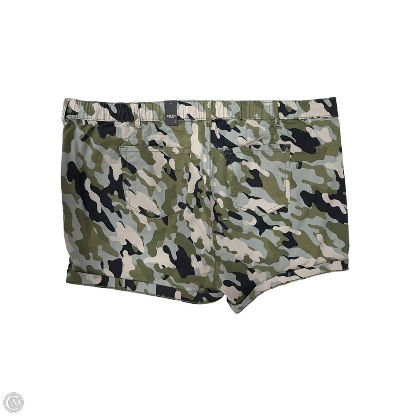 Shorts By Torrid In Camouflage Print, Size: 30