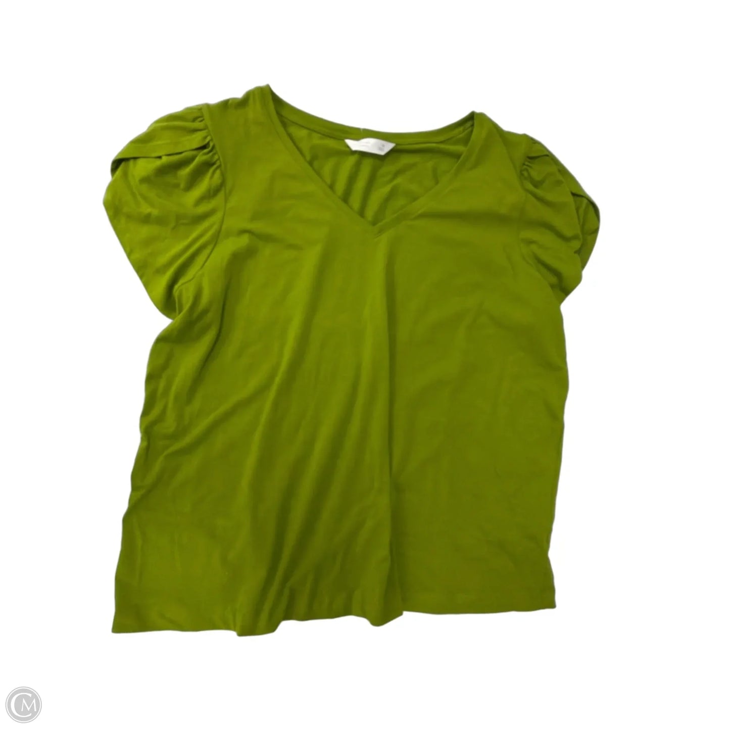 Top Short Sleeve By Lc Lauren Conrad In Green, Size: 1x