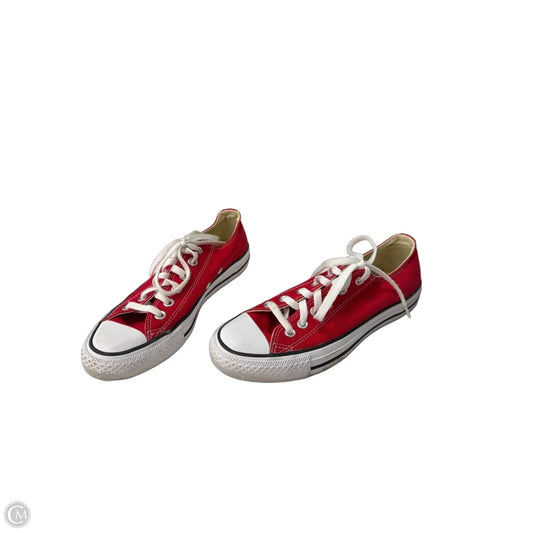 Shoes Sneakers By Converse In Red, Size: 7