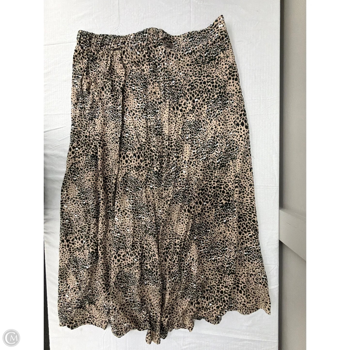 Skirt Midi By Maurices In Animal Print, Size: Xl
