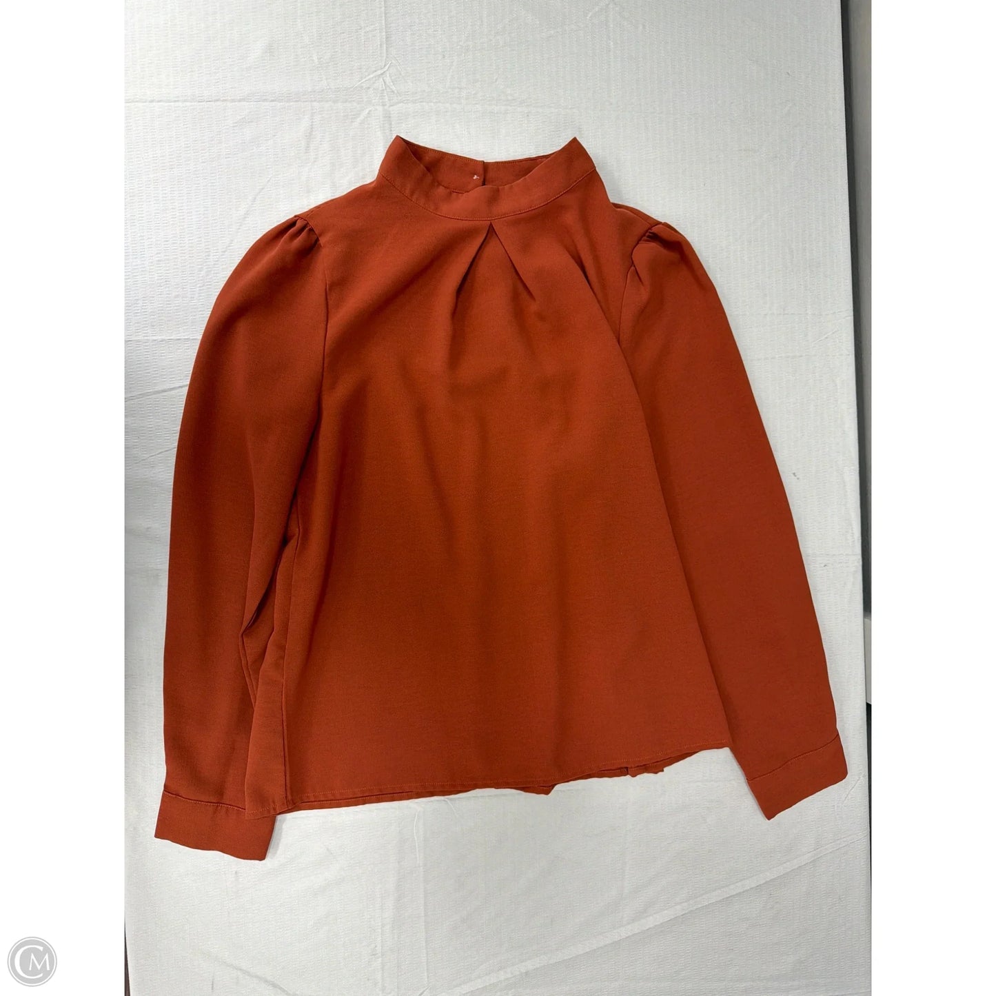 Top Long Sleeve By Shein In Brown, Size: M