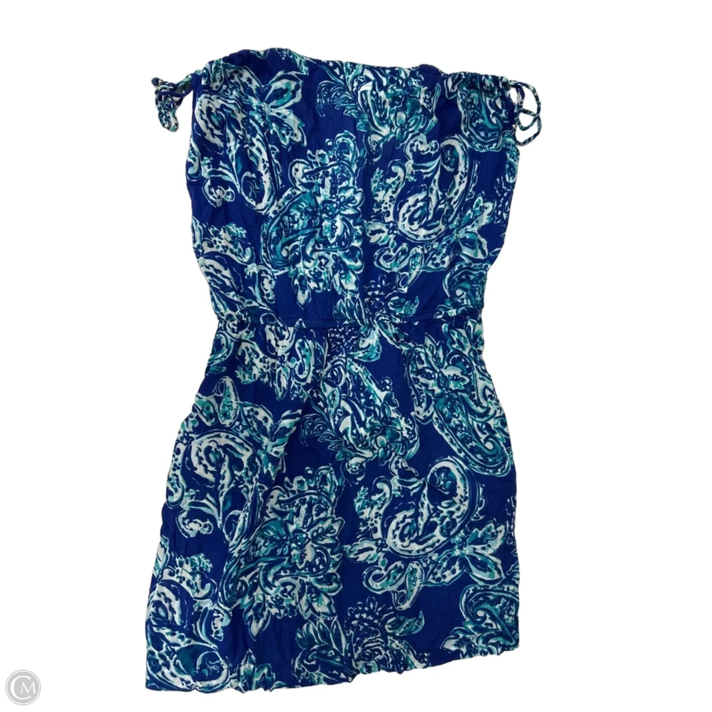 Dress Casual Short By Lauren By Ralph Lauren In Blue, Size: M