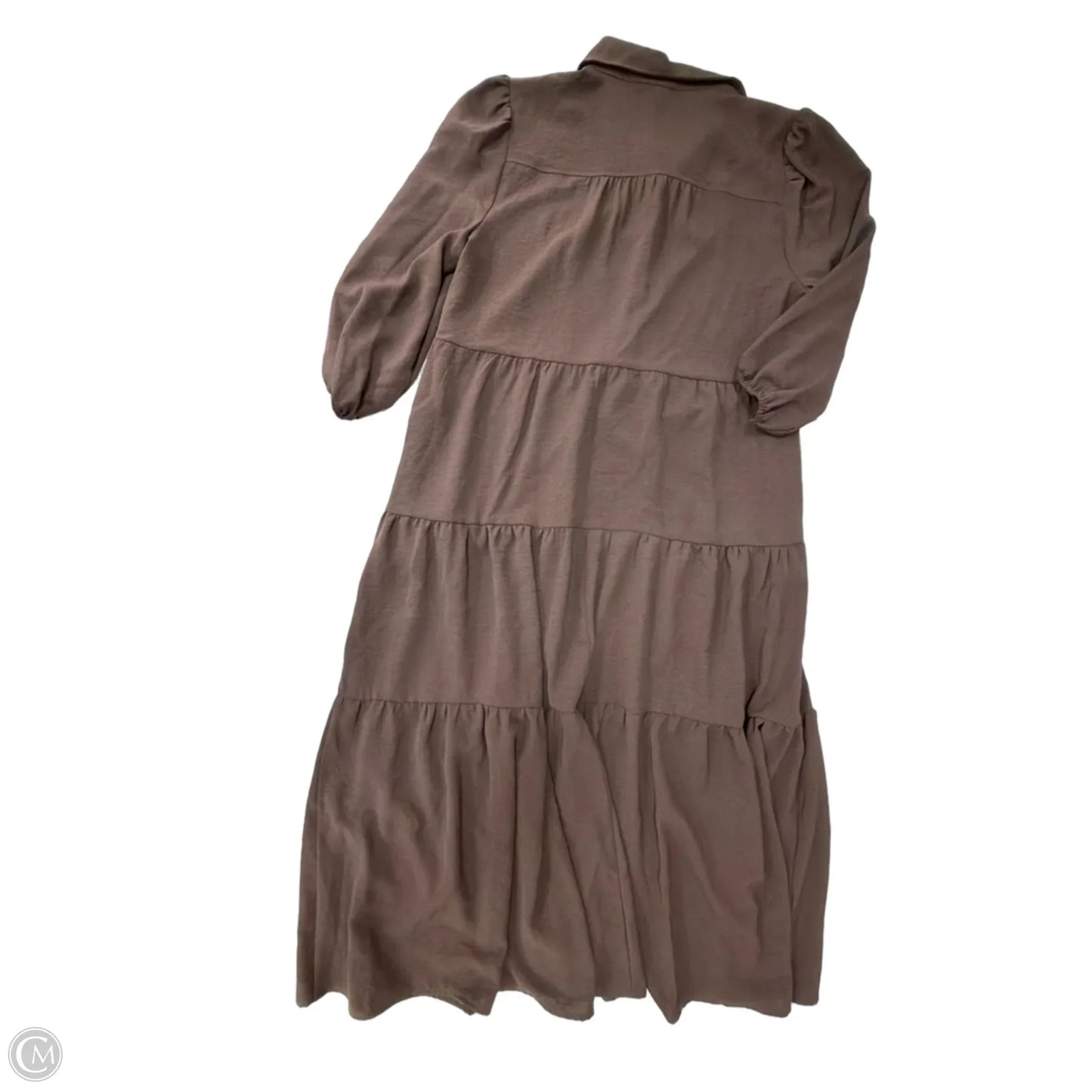 Dress Casual Maxi By Emma And Michele In Brown, Size: L