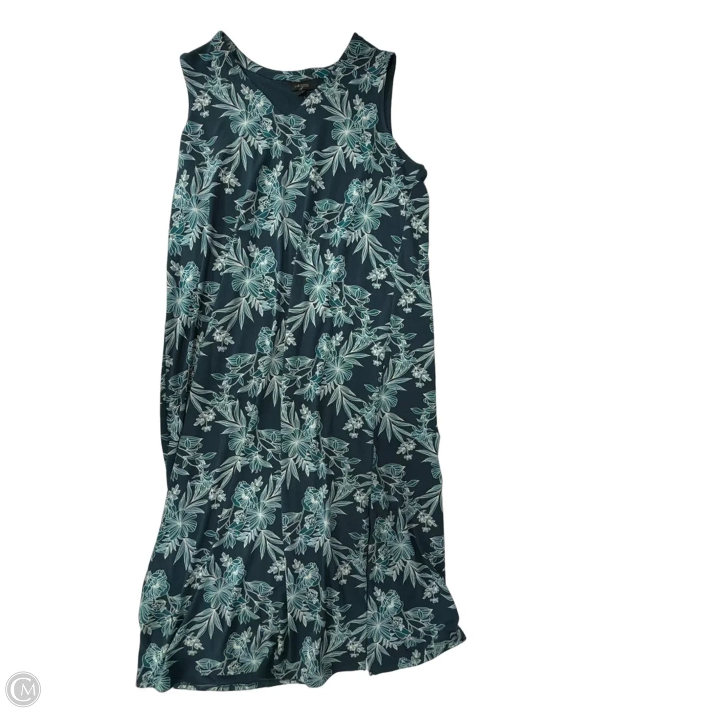 Dress Casual Midi By J. Jill In Striped Pattern, Size: Xl