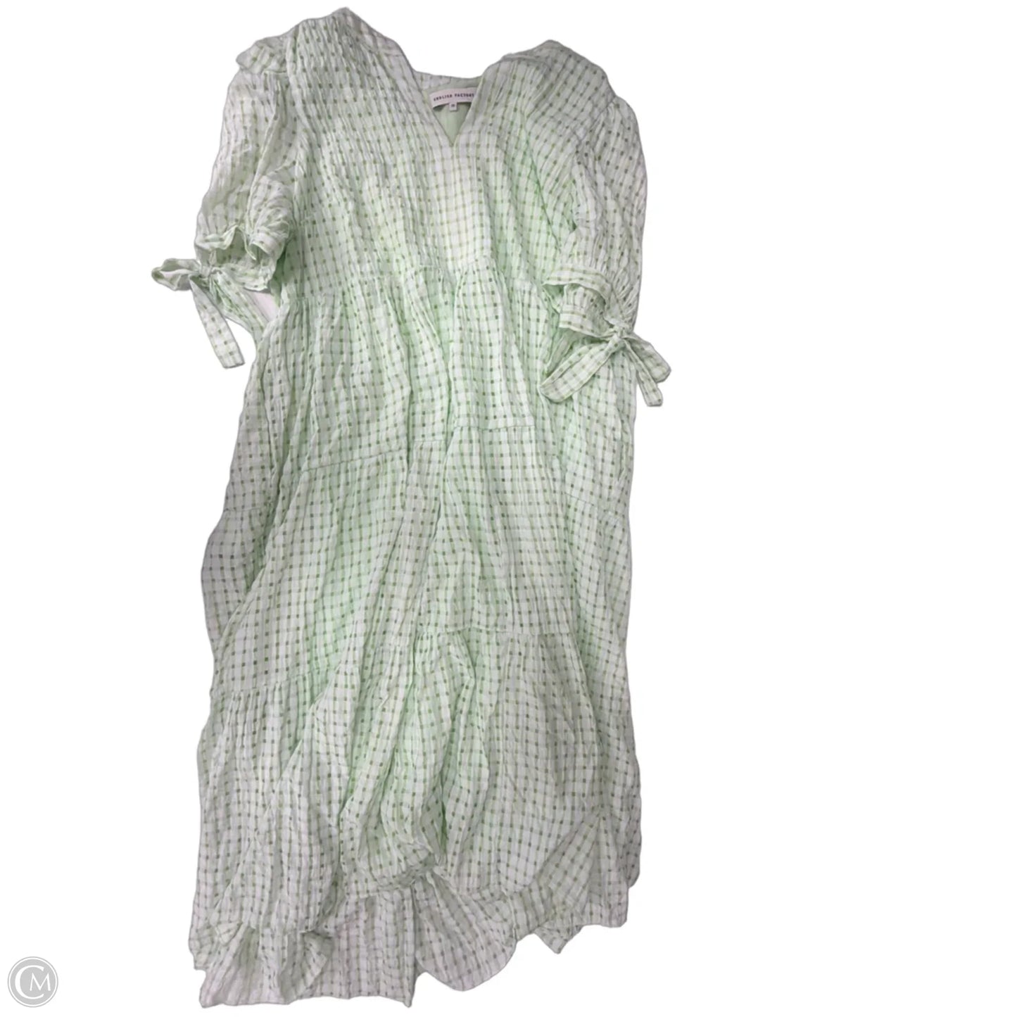 Dress Casual Maxi By English Factory In Green, Size: 2x