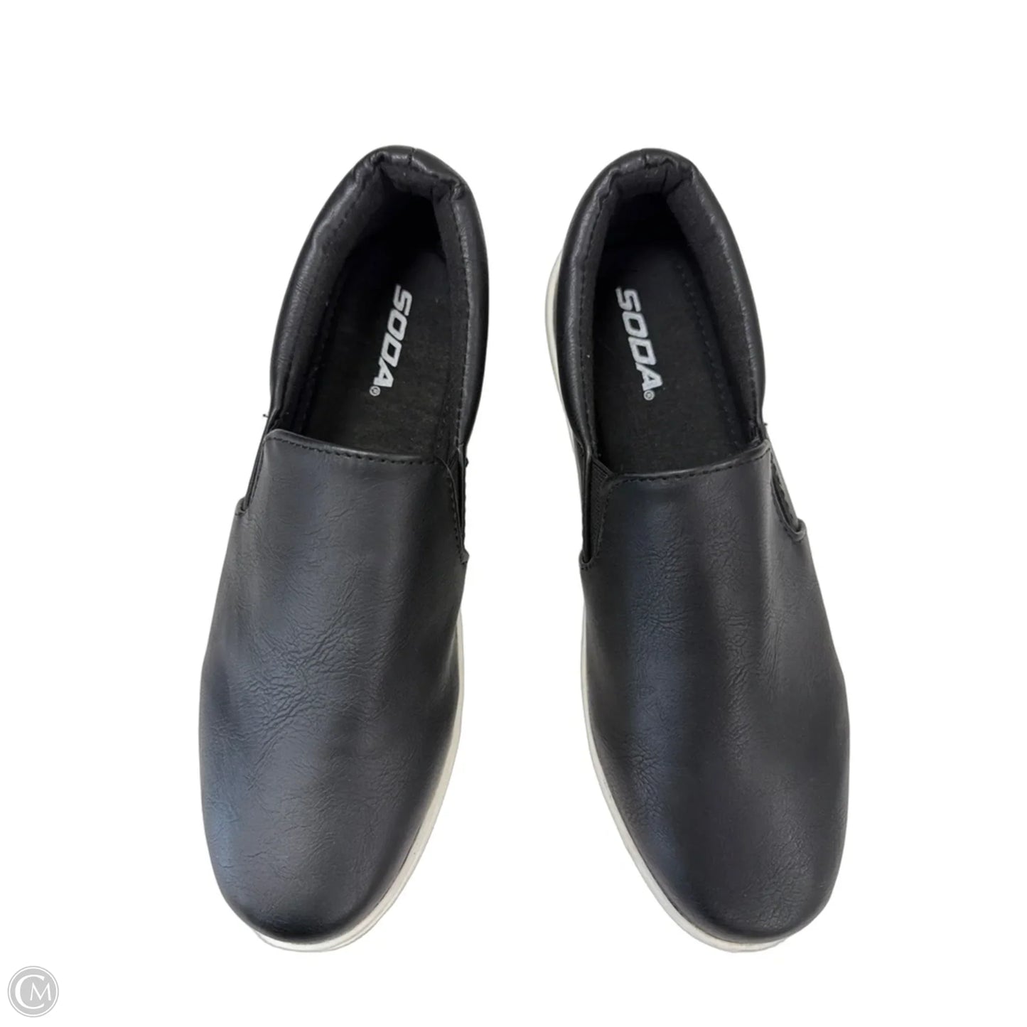 Shoes Flats By Soda In Black, Size: 8