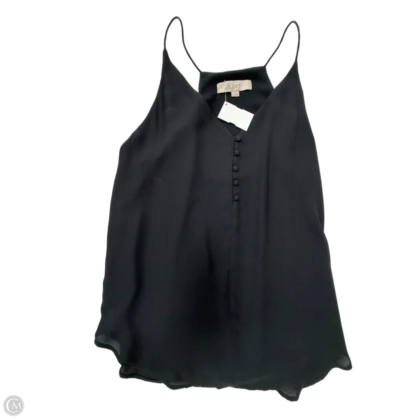 Top Cami By Loft In Black, Size: S