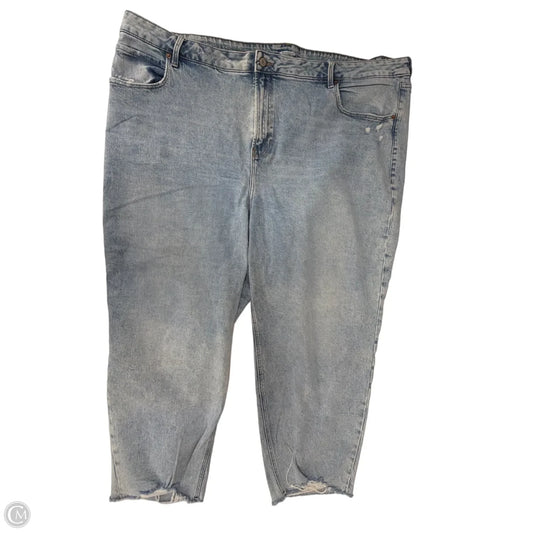Jeans Cropped By Old Navy In Blue Denim, Size: 26
