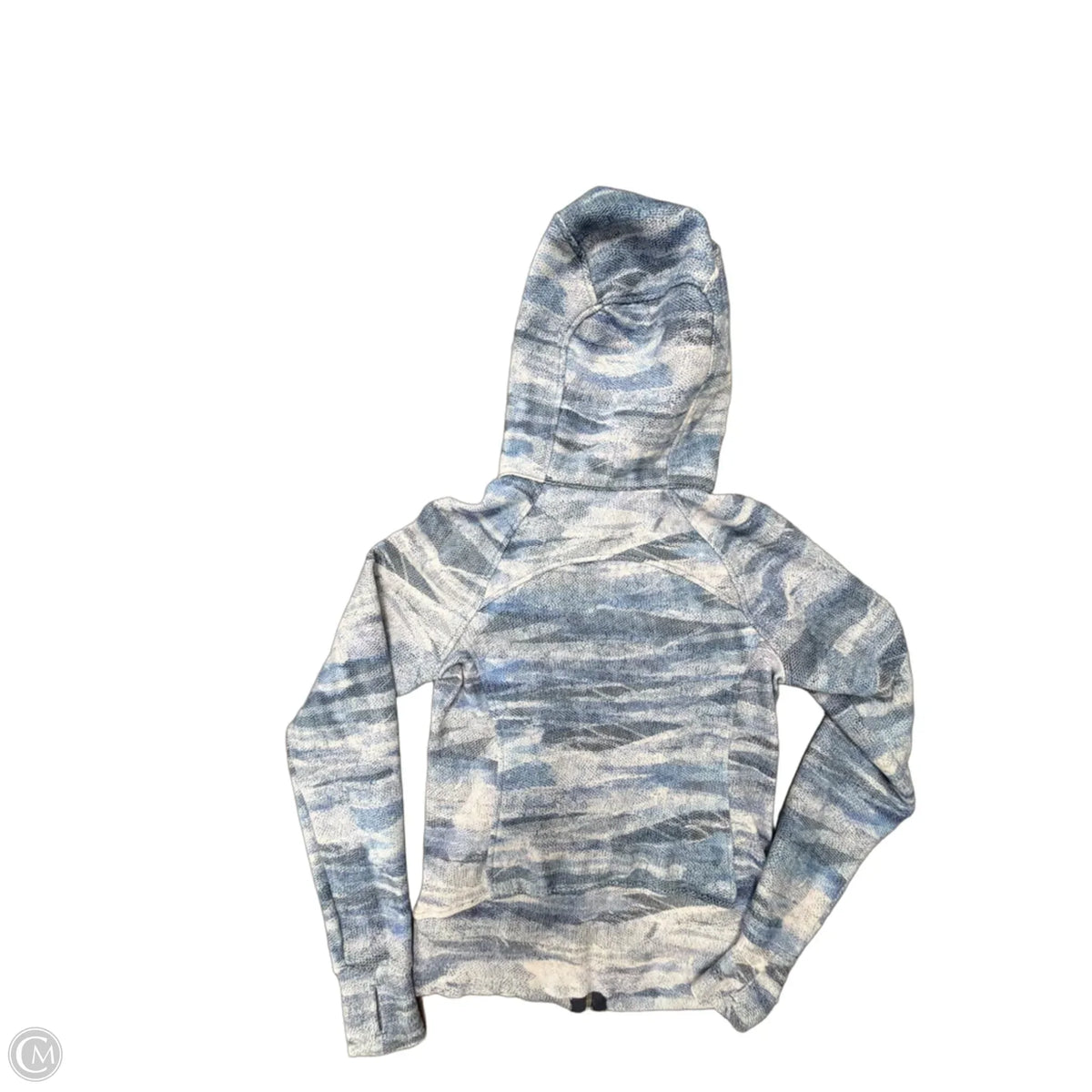 Athletic Jacket By Lululemon In Blue, Size: S