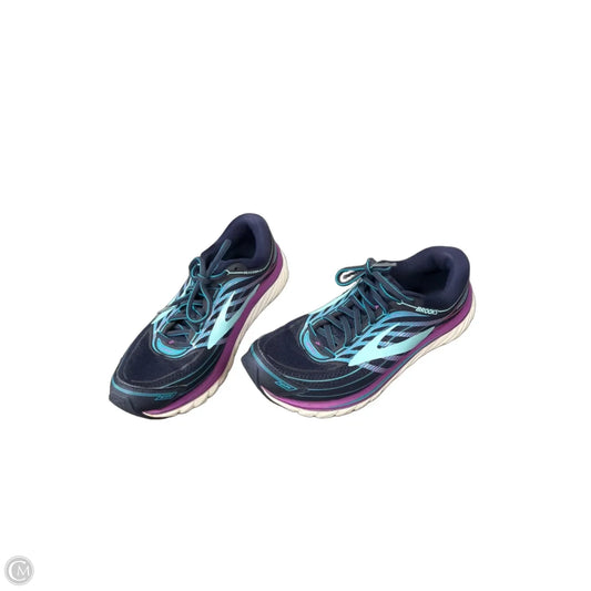 Shoes Athletic By Brooks In Blue & Purple, Size: 10