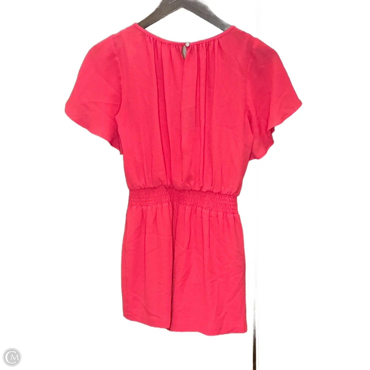 Romper By White House Black Market In Coral, Size: Xxs