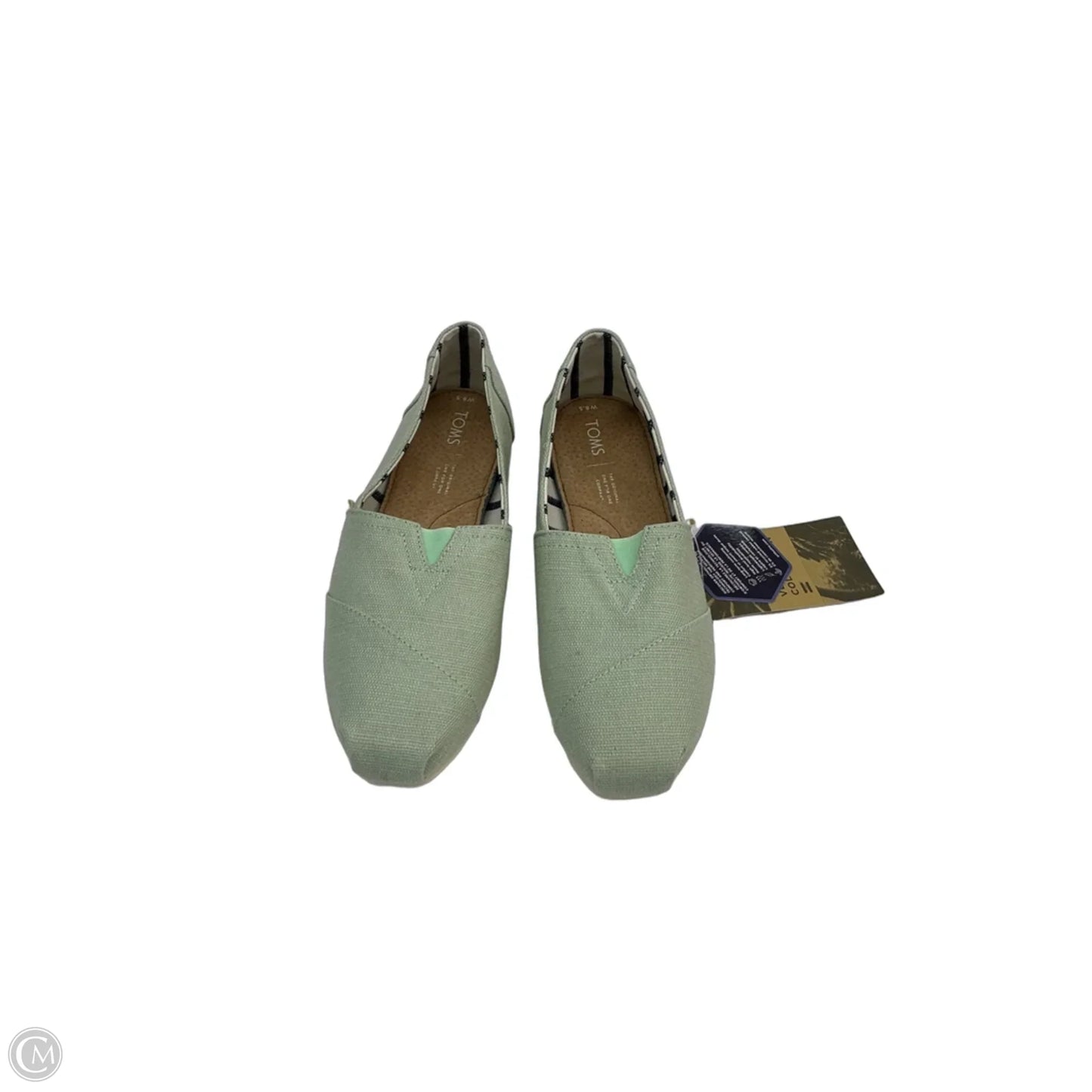 Shoes Flats By Toms In Aqua, Size: 8.5