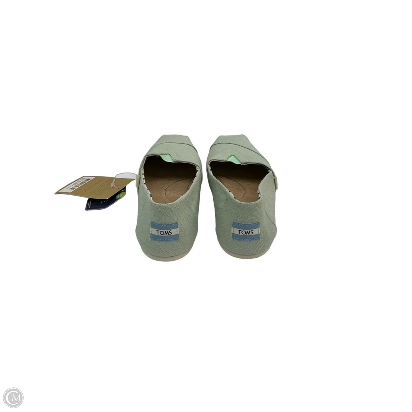 Shoes Flats By Toms In Aqua, Size: 8.5