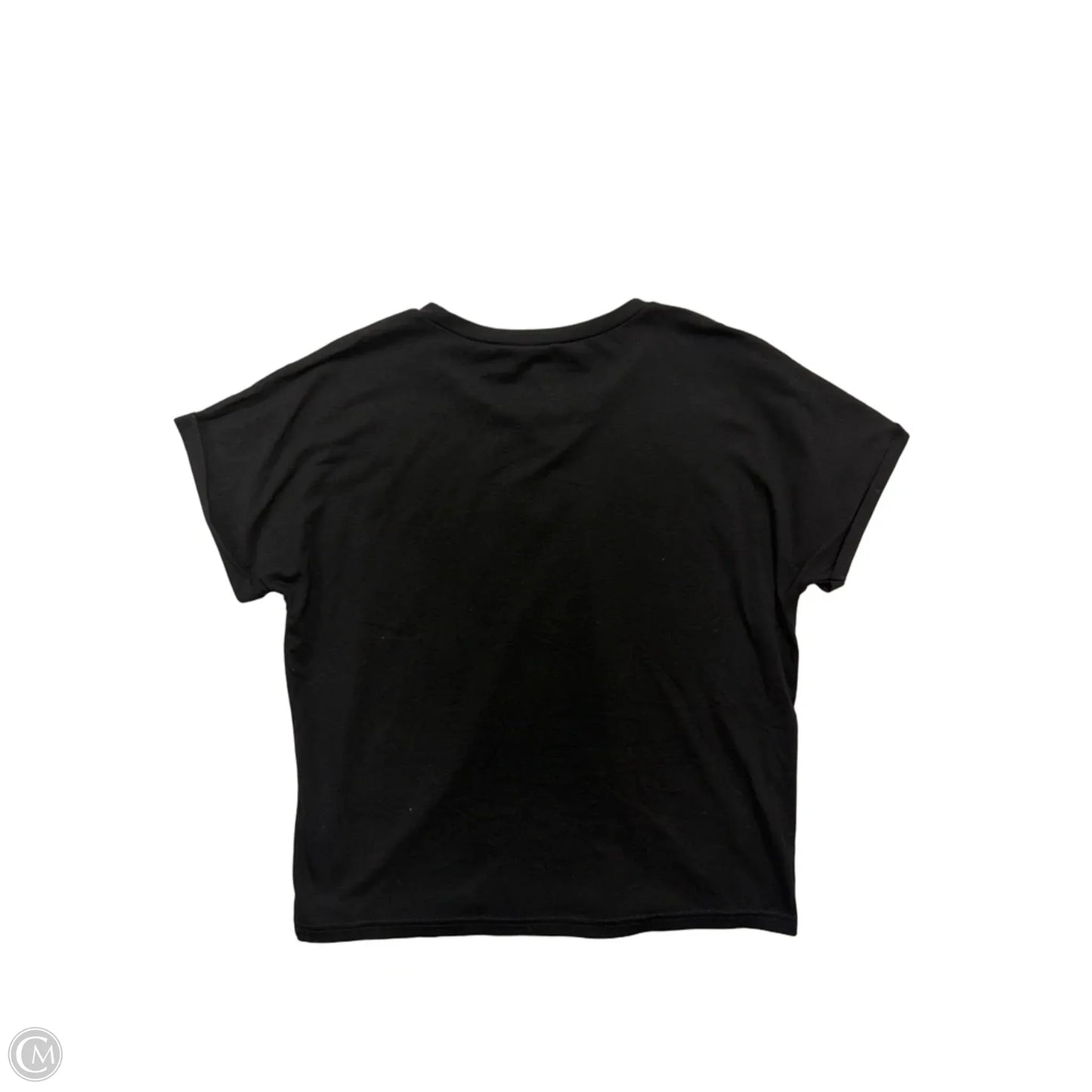 Top Short Sleeve By Ontwelfth In Black, Size: L