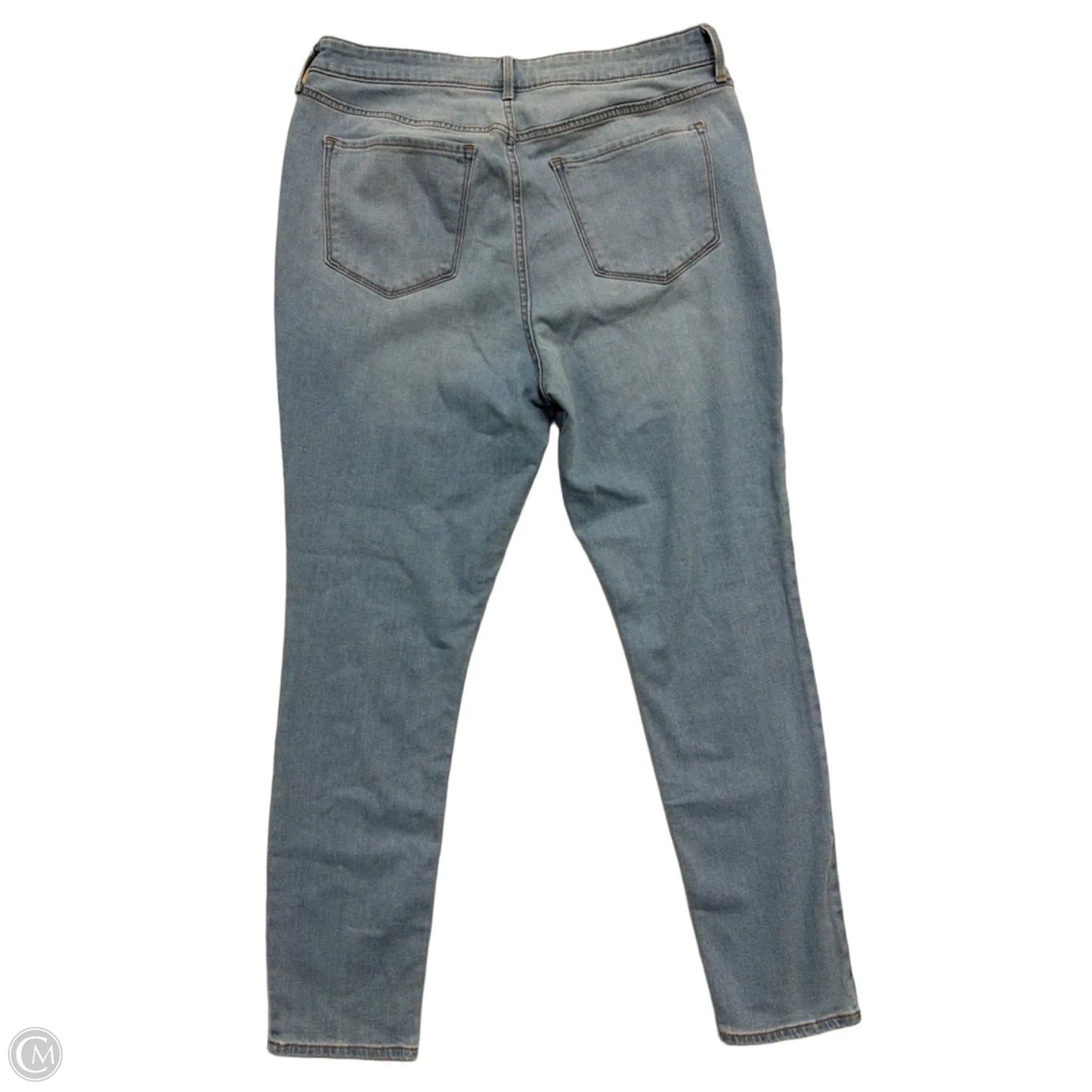 Jeans Skinny By Old Navy In Blue Denim, Size: 14