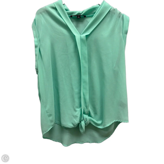 Top Sleeveless By Zac And Rachel In Aqua, Size: Xl