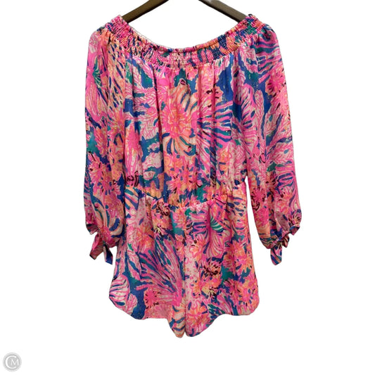 Romper Designer By Lilly Pulitzer In Multi-colored, Size: S