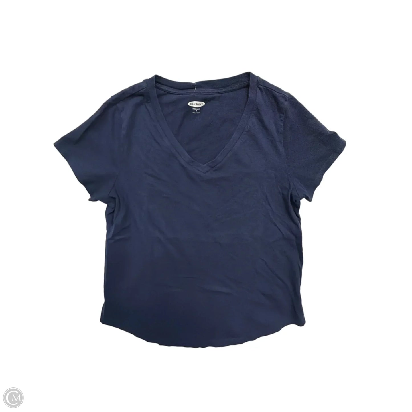 Top Short Sleeve Basic By Old Navy In Blue, Size: S